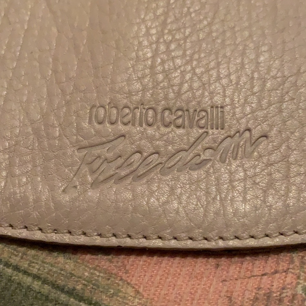Roberto Cavalli Freedom pink pastel tropical bag - Picture 3 of 9